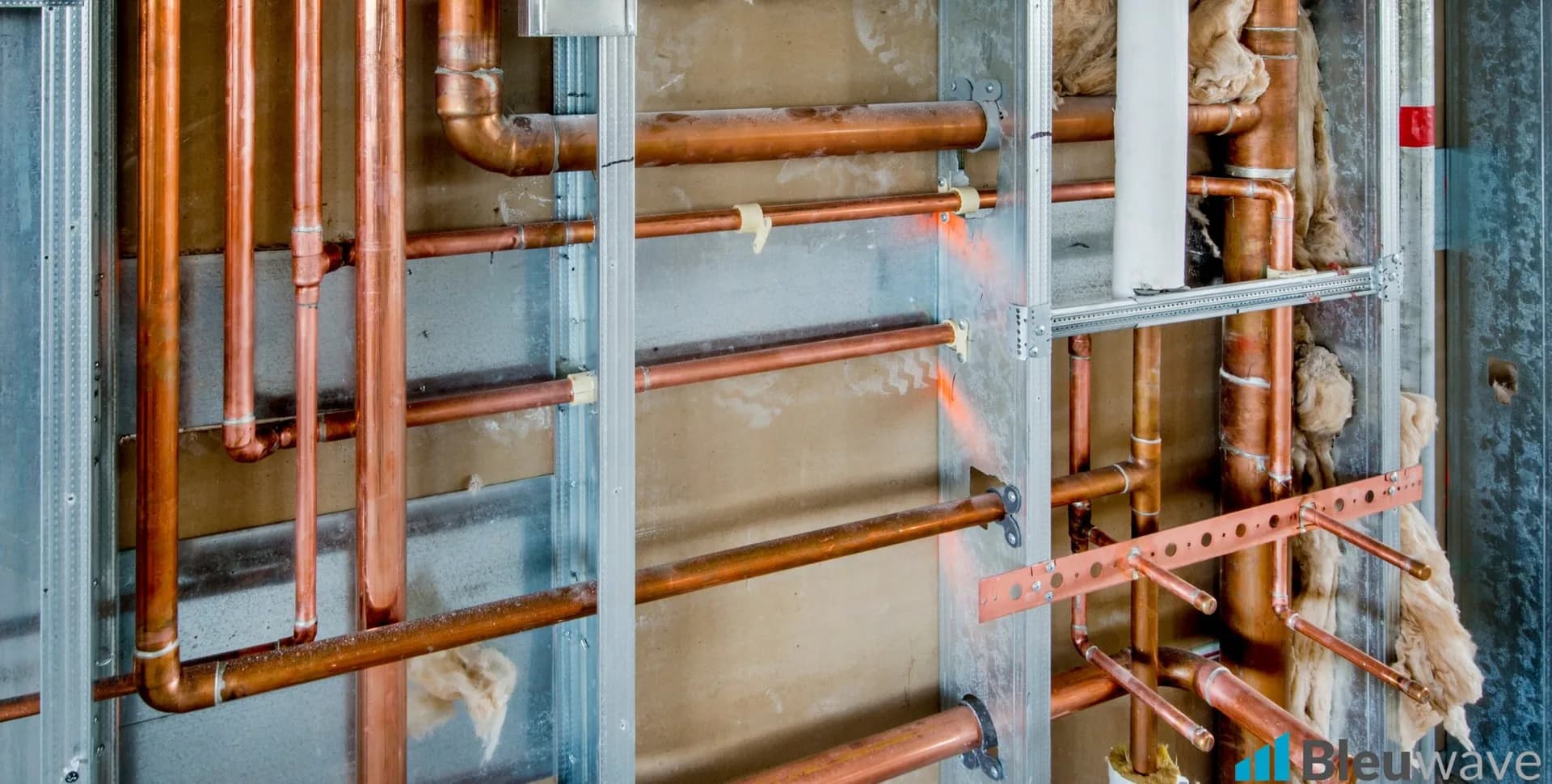 Whole-home repipe in progress, new PEX supply lines