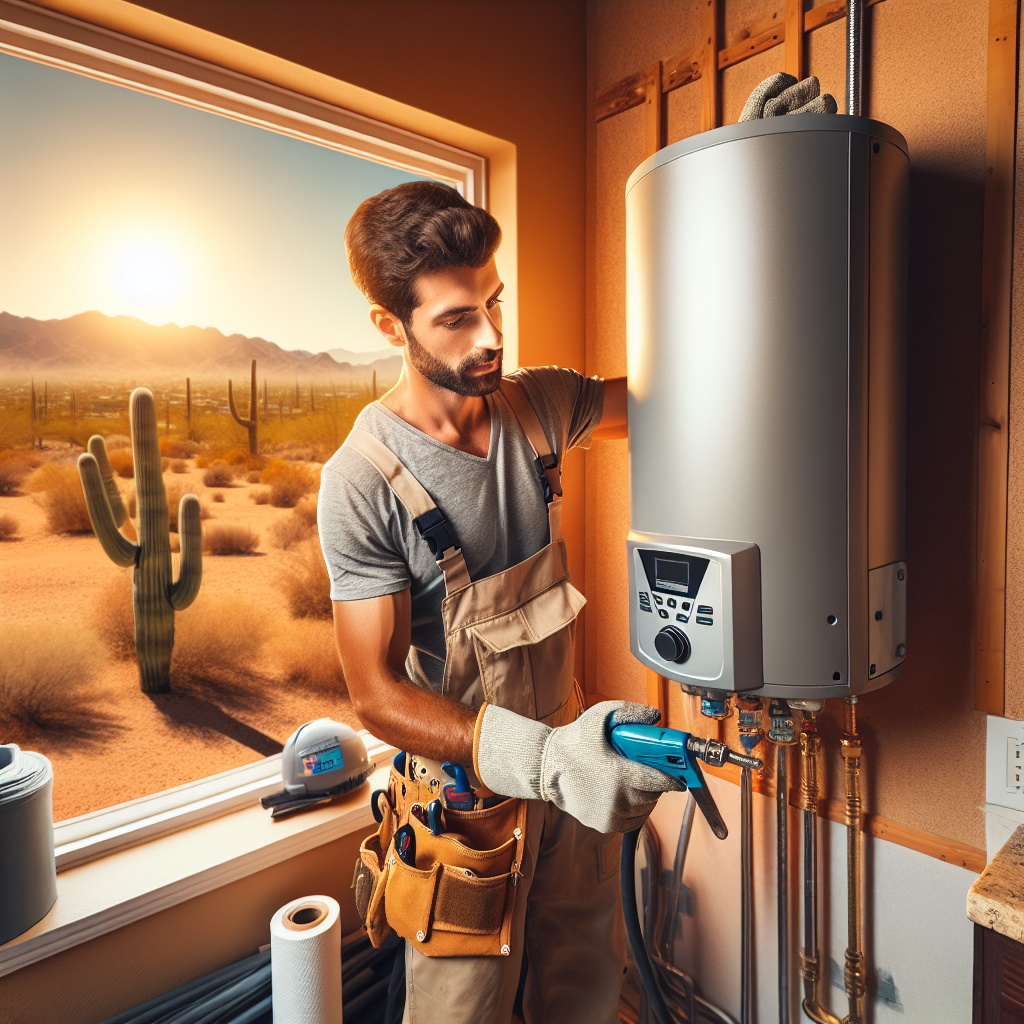 tankless water heater installation in Paradise Valley Arizona